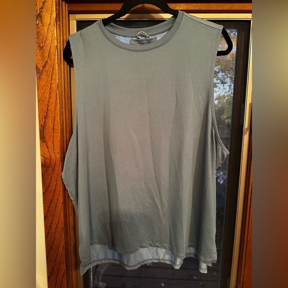 Wrangler Gray Muscle Tee for Women